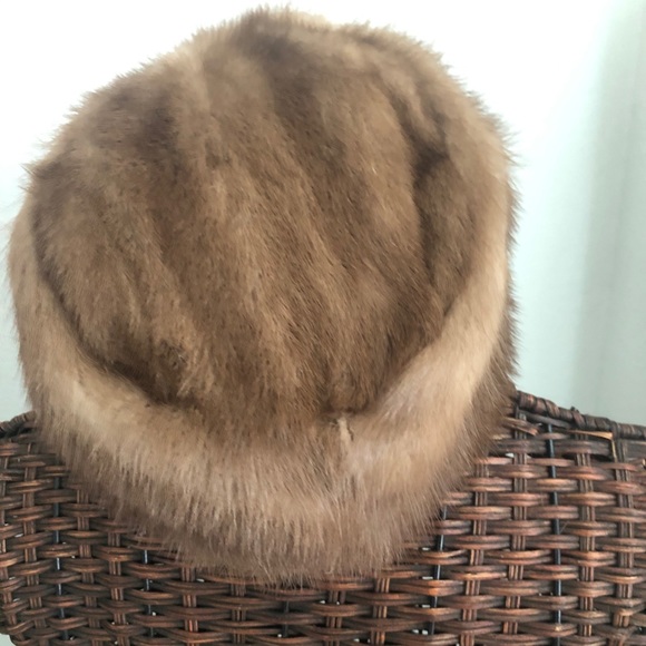 🌴🎉HP🎉 1940’s Mink Pillbox Hat Mr Milton Santa Barbara - Picture 1 of 6